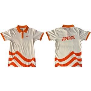 New L Aperol Spritz polo bartender shirt adult sizing